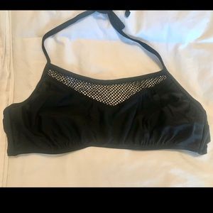 SOLD Black Mesh Bikini Top
